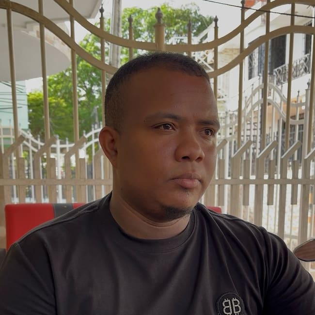 Andy Pérez, hijo del fallecido. // Caracol Radio Cartagena