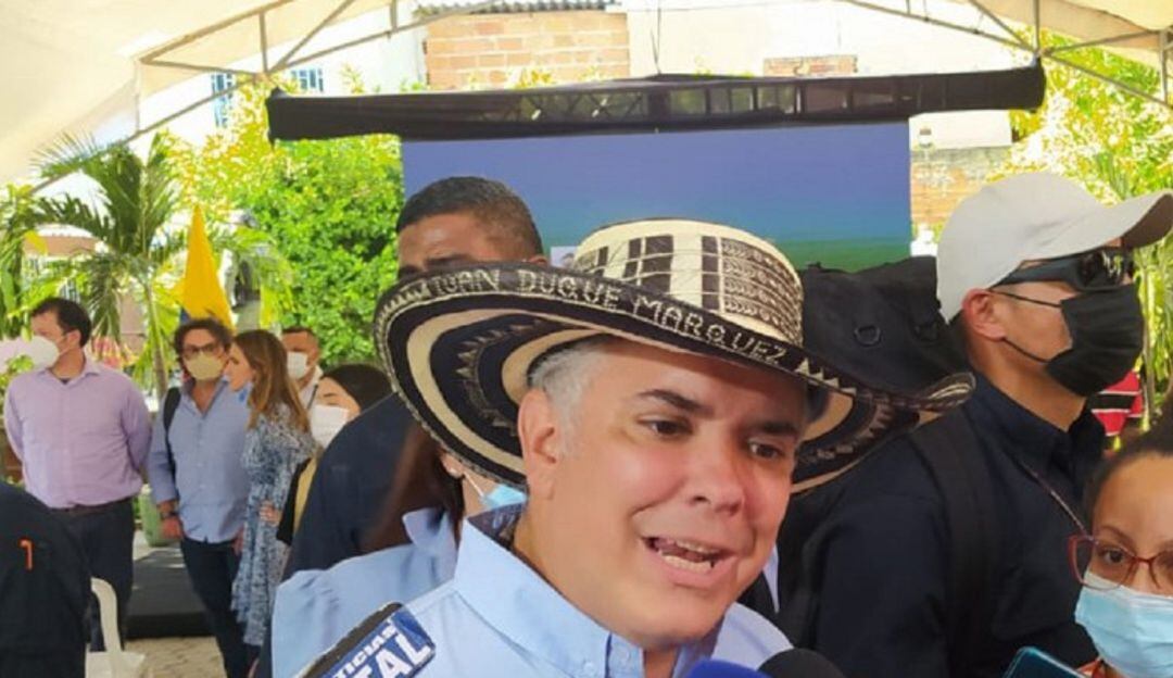 El mandatario aprovechó y felicitó a los colombianos que han atendido el llamado del Gobierno a vacunarse contra la COVID-19.