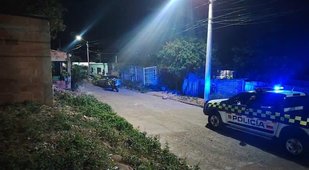 Homicidio en el barrio La Ermita / Foto: Noticias Cúcuta 75