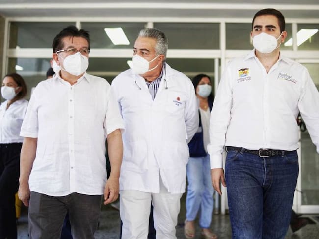 Recorrido por centros asistenciales que recibirán las vacunas en Bolívar