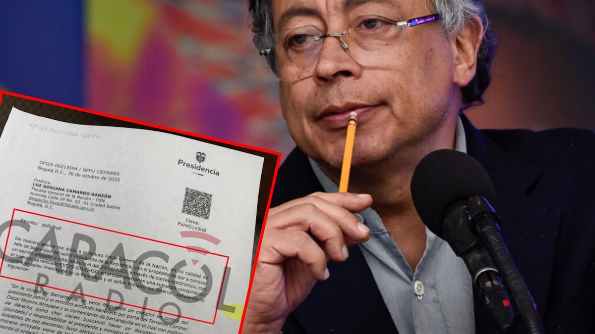 La carta con la que Presidencia notificó a Fiscalía del anónimo sobre presunto plan contra Petro