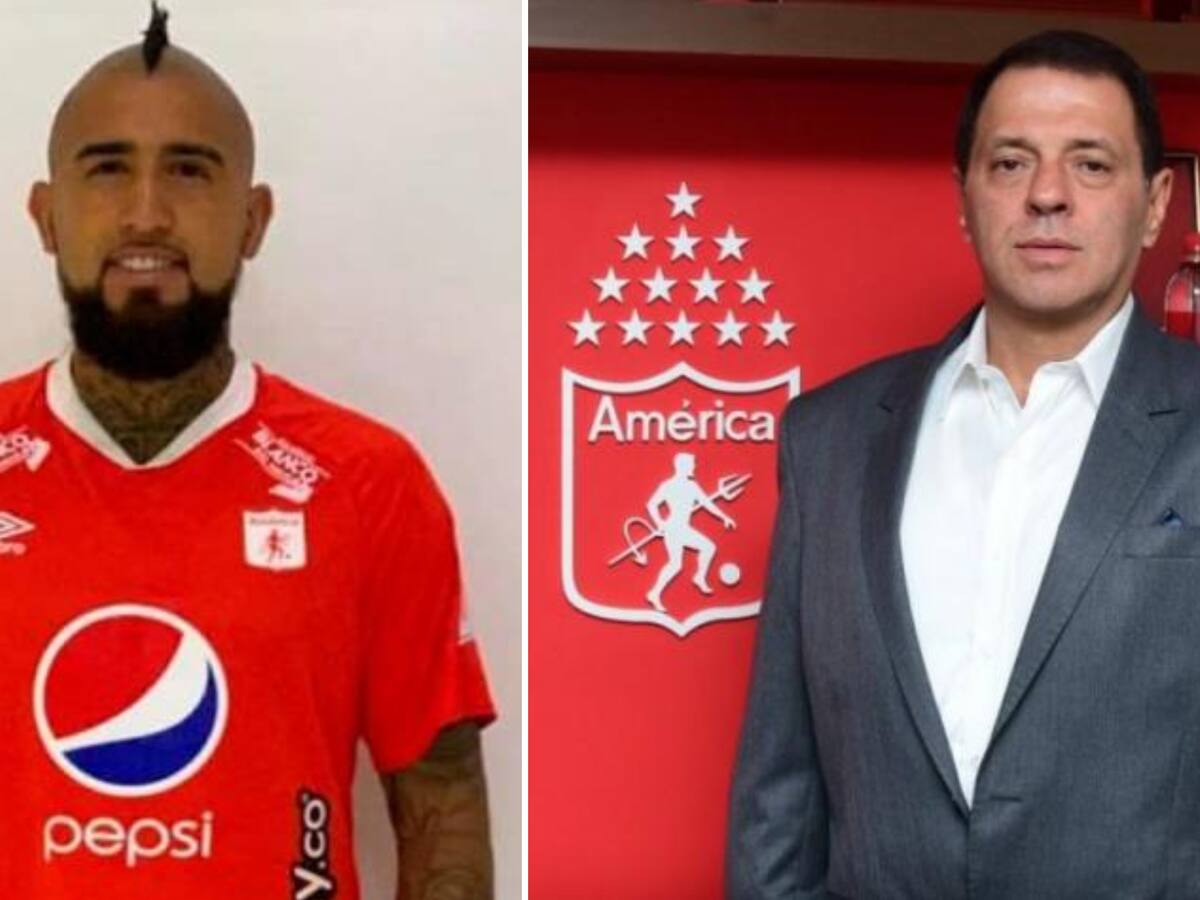Tulio Gómez habló con Arturo Vidal: “Me dijo que quería venir al América de Cali”