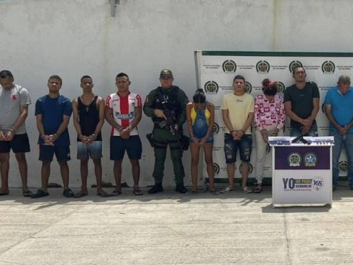 Capturados 43 presuntos integrantes del ala sicarial del Clan del Golfo en Cartagena