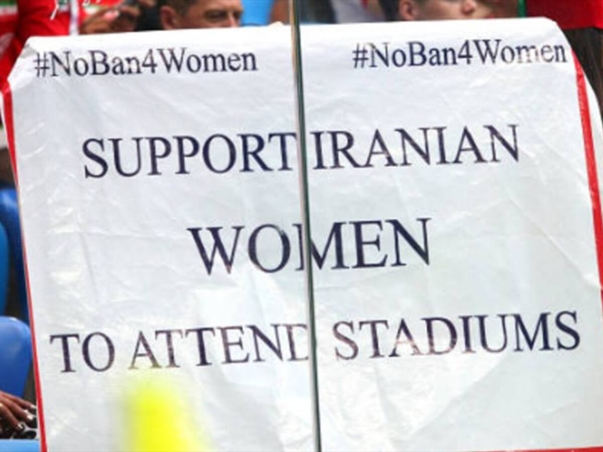 Las mujeres iraníes no podrán ingresar a ver partido de Irán vs España