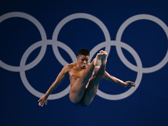 Felipe Uribe, tras ser tercero en Copa Mundo de Clavados: “Trabajamos por ese podio en Olímpicos”