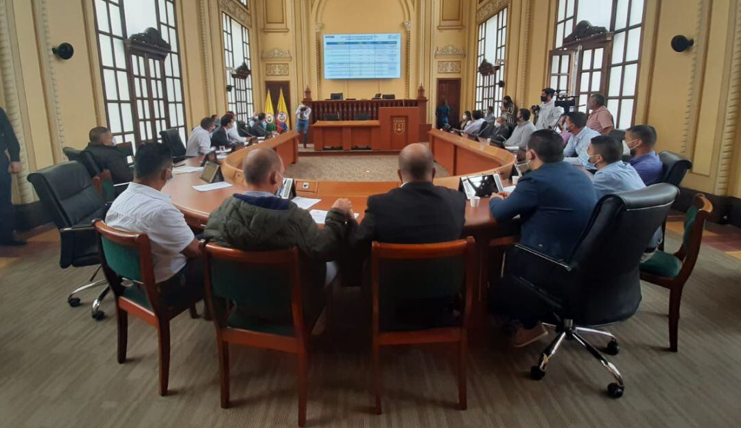 Socialización del plan de reapertura del peaje de La Estrella