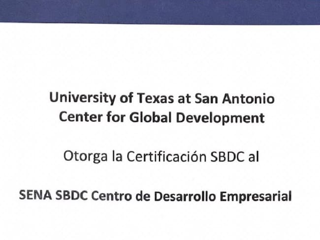 Universidad de Texas certificó modelo de emprendimiento del SENA