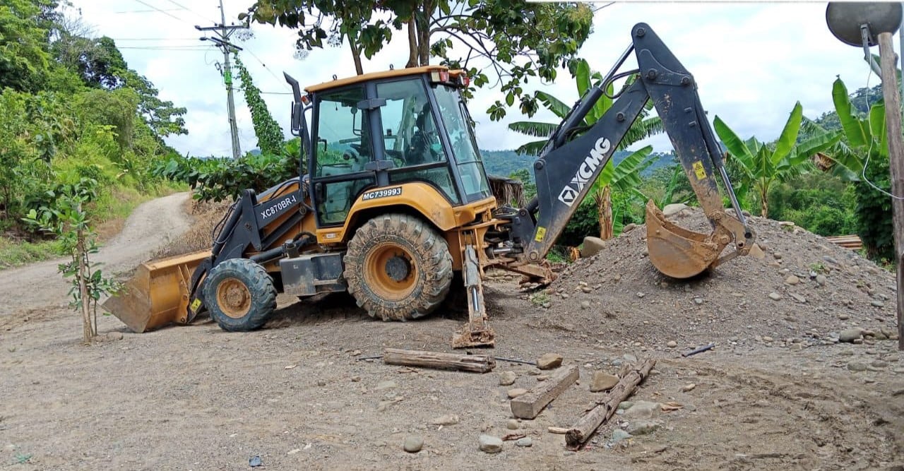 Despliegue técnico en municipios de Antioquia afectados por el terremoto en Panamá. Foto: Gobernación de Antioquia.