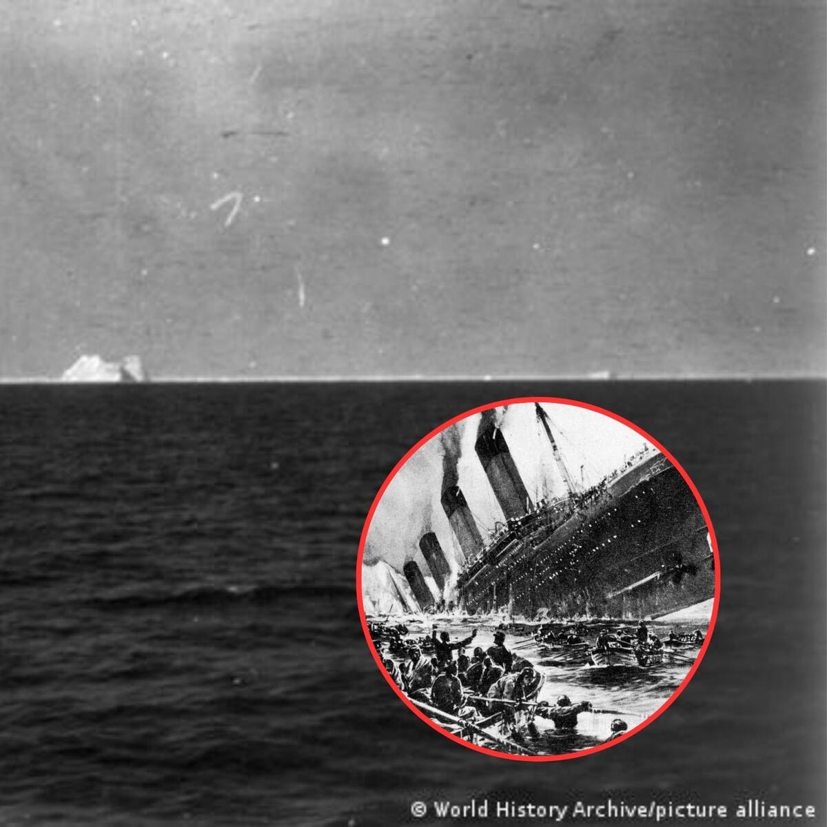 Foto recién descubierta podría mostrar por fin el iceberg que hundió el Titanic