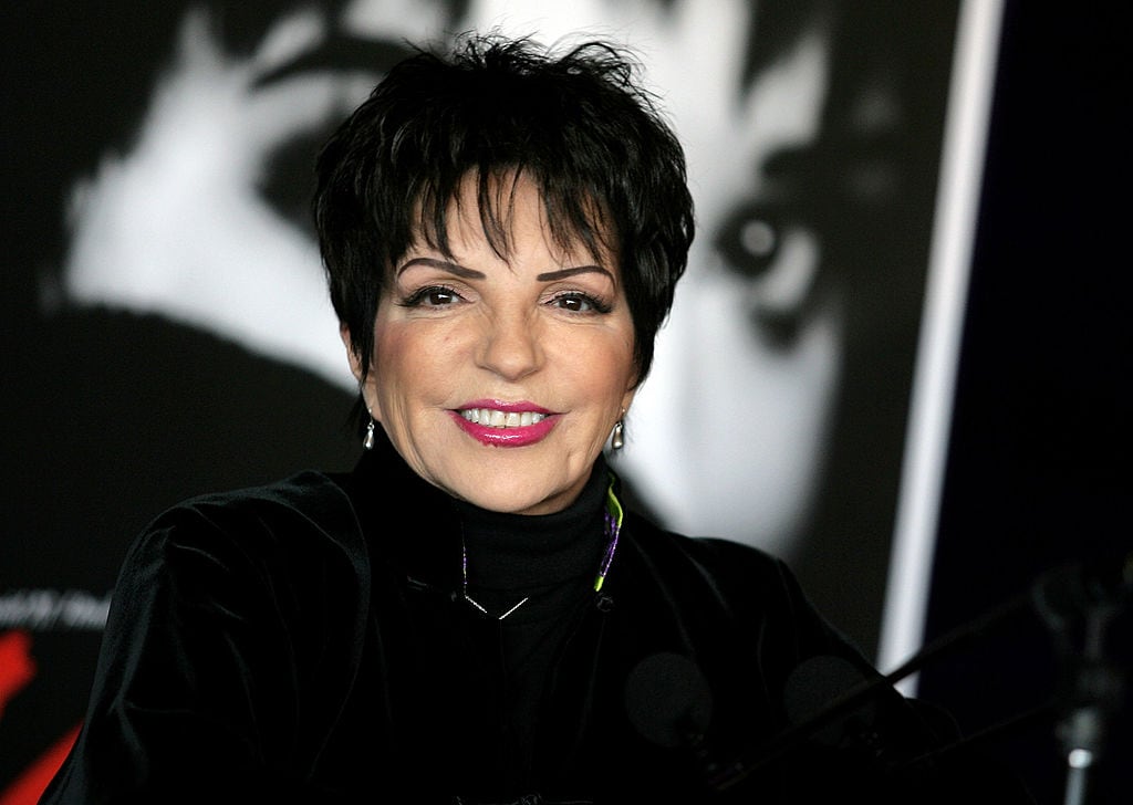 SYDNEY, AUSTRALIA - OCTOBER 13:  Liza Minnelli attends a press conference ahead of her tour 'Liza's at the Palace' at the Sydney Opera House on October 13, 2009 in Sydney, Australia.  (Photo by Mike Flokis/WireImage)