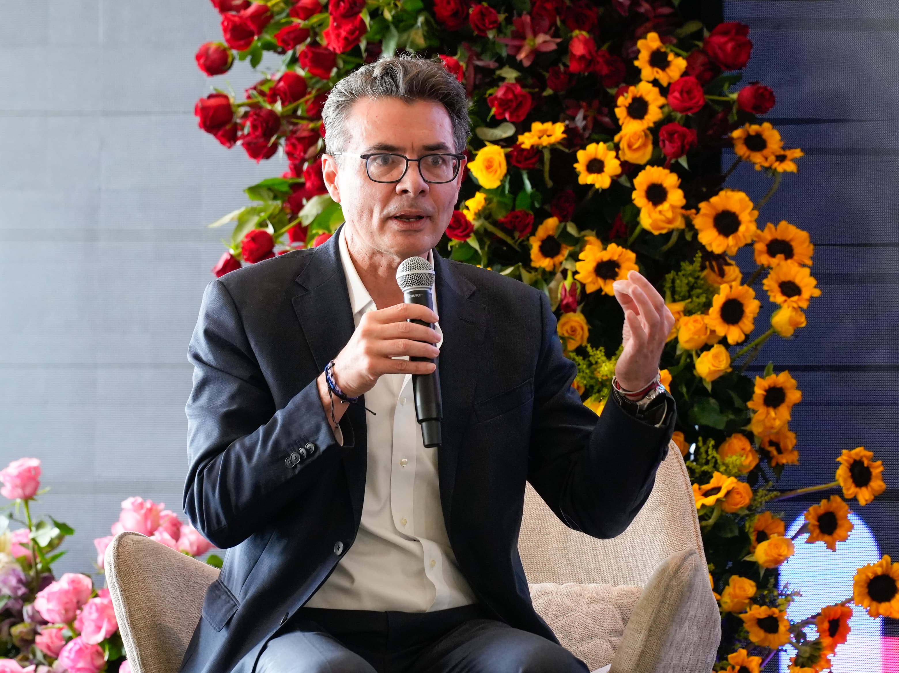 Alejandro Gaviria durante 'Visión 2025' // Caracol Radio