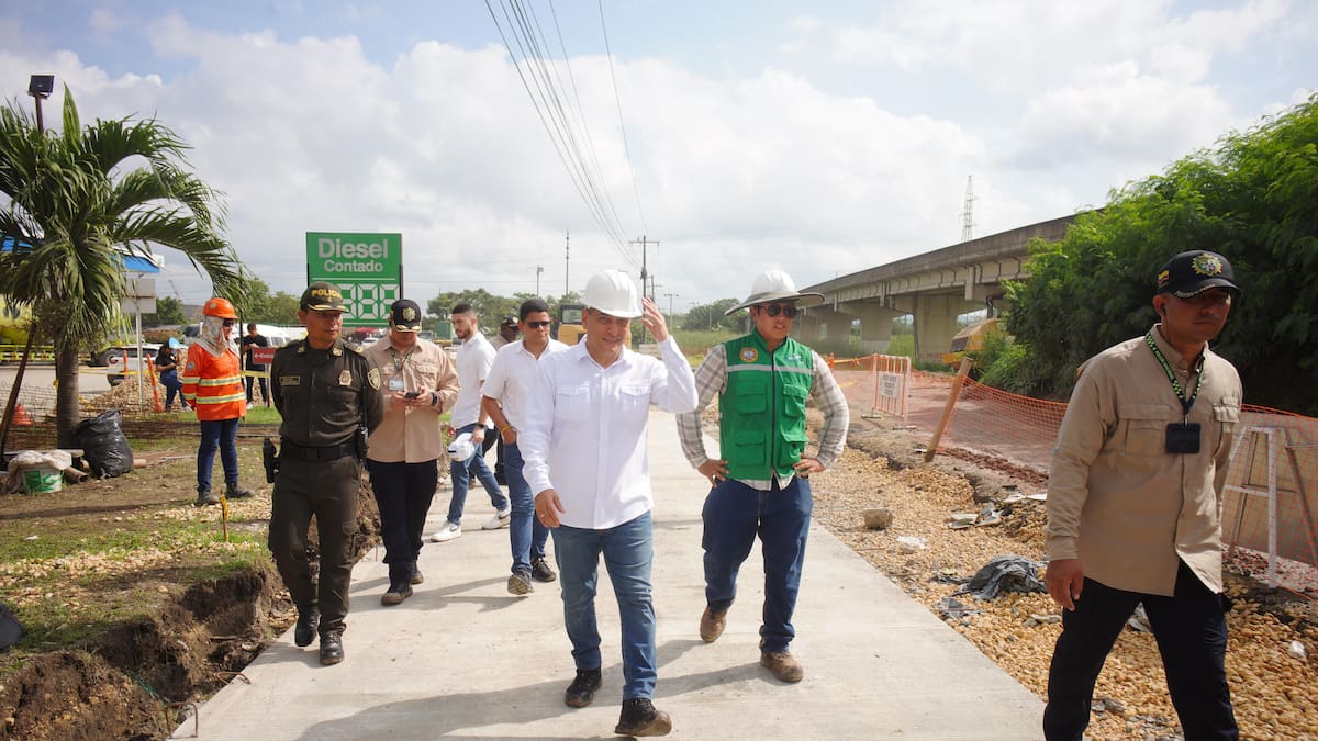 Alcalde Dumek Turbay lideró recorrido de obras que beneficiarán a más de 13 mil personas
