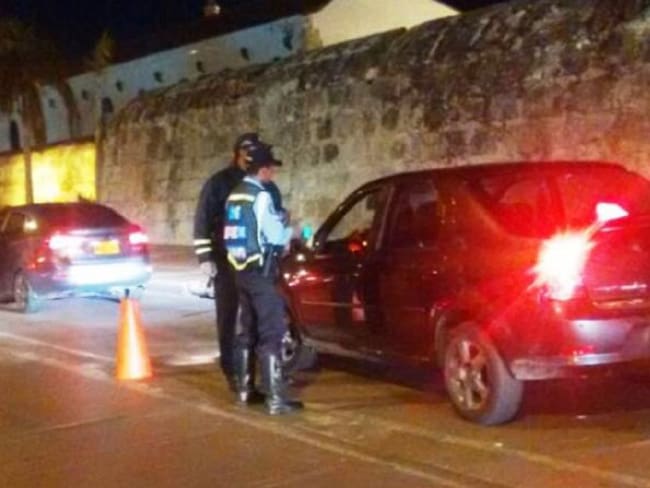 Ocho personas fueron sancionadas por conducir borrachas en Cartagena
