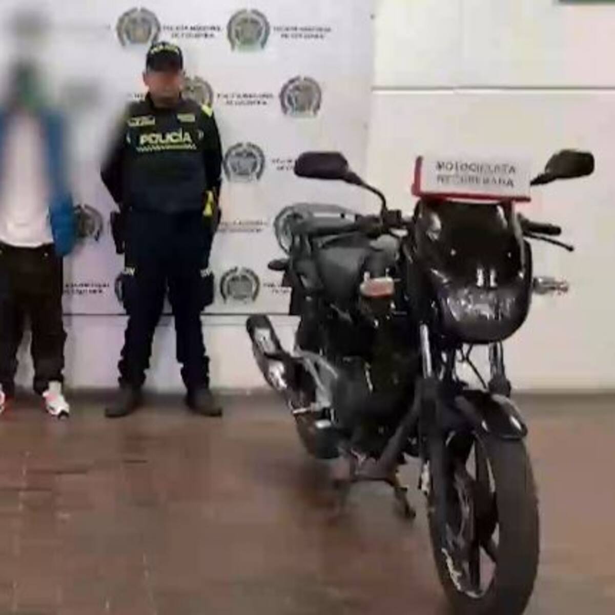 Una menor fue sorprendida cuando participaba en el hurto de motocicleta al sur de Bogotá