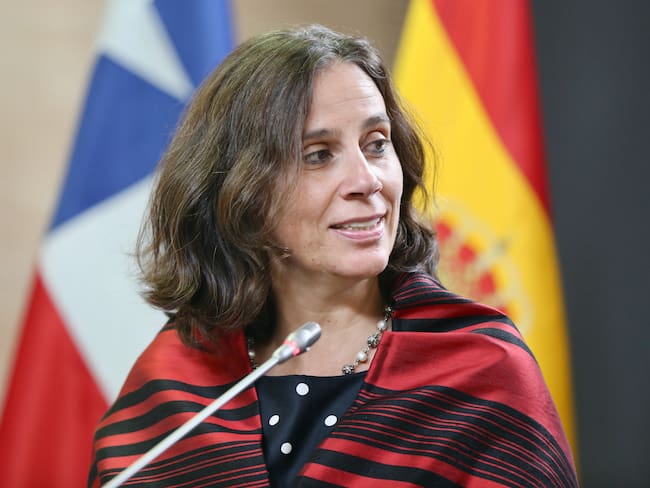 Antonia Urrejola, la exministra de Relaciones Exteriores de Chile. (Photo By Cezaro De Luca/Europa Press via Getty Images)