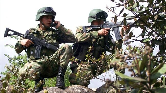 Militares colombianos. Foto: Colprensa