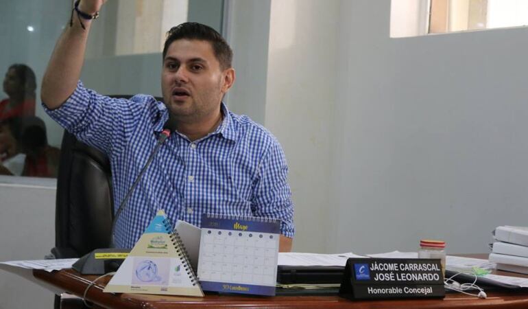 Concejal de Cúcuta Leonado Jácome