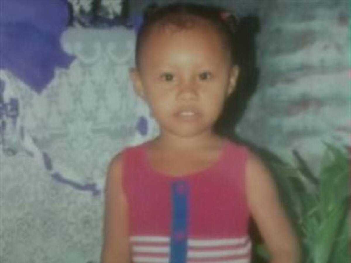 Rescatan en Nechi, Antioquia, a menor de 4 años que había sido raptada
