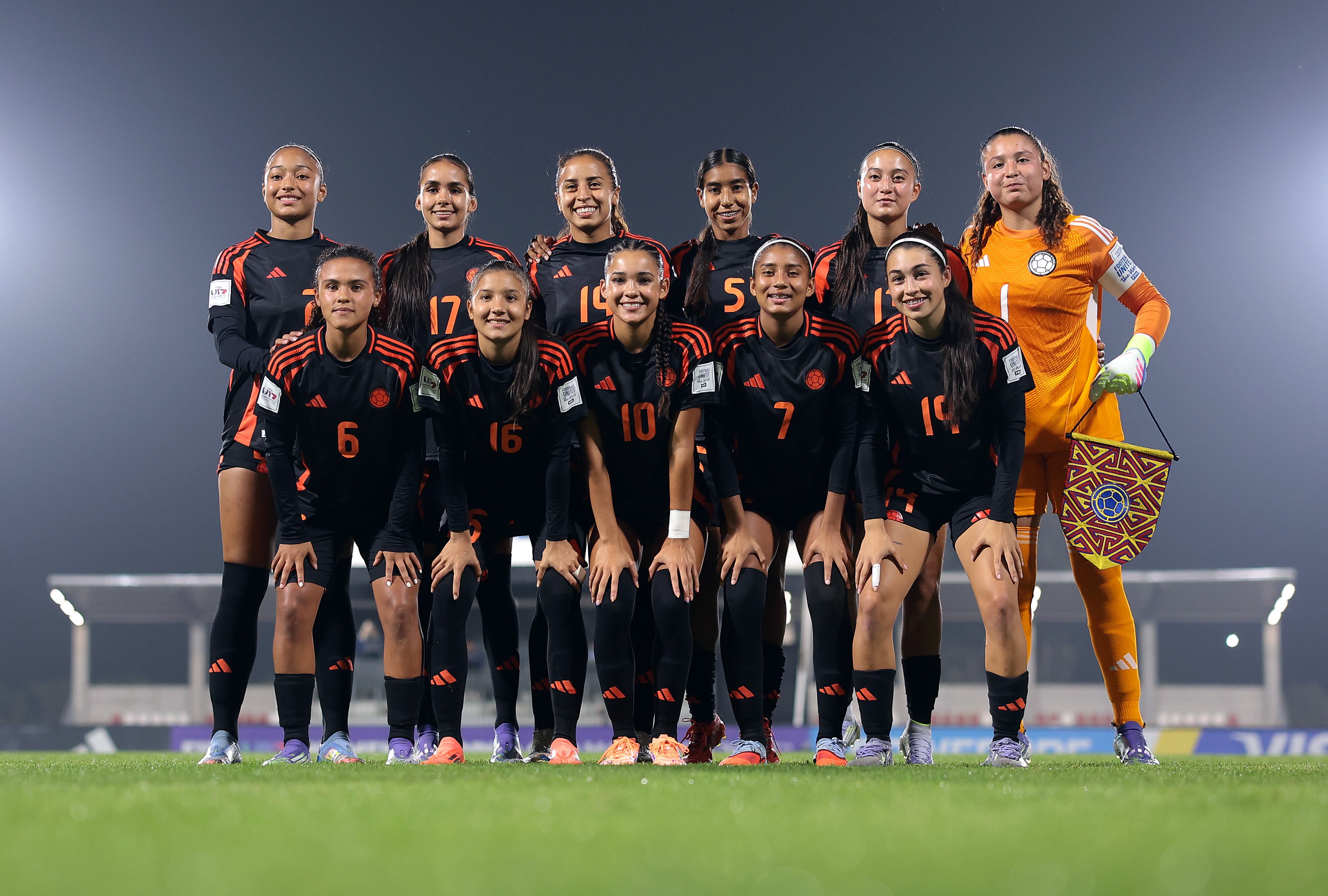 Selection Colombia Femenina Sub-17 vs. España, primera jornada de la fase de grupos en el Mundial Sub-17 en Marruecos / Getty Images