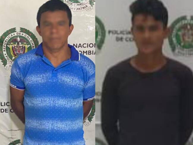 Los dos capturados fueron dejados a disposición de la Fiscalía por el delito de fabricación, tráfico y porte de armas de fuego, accesorios, partes o municiones.