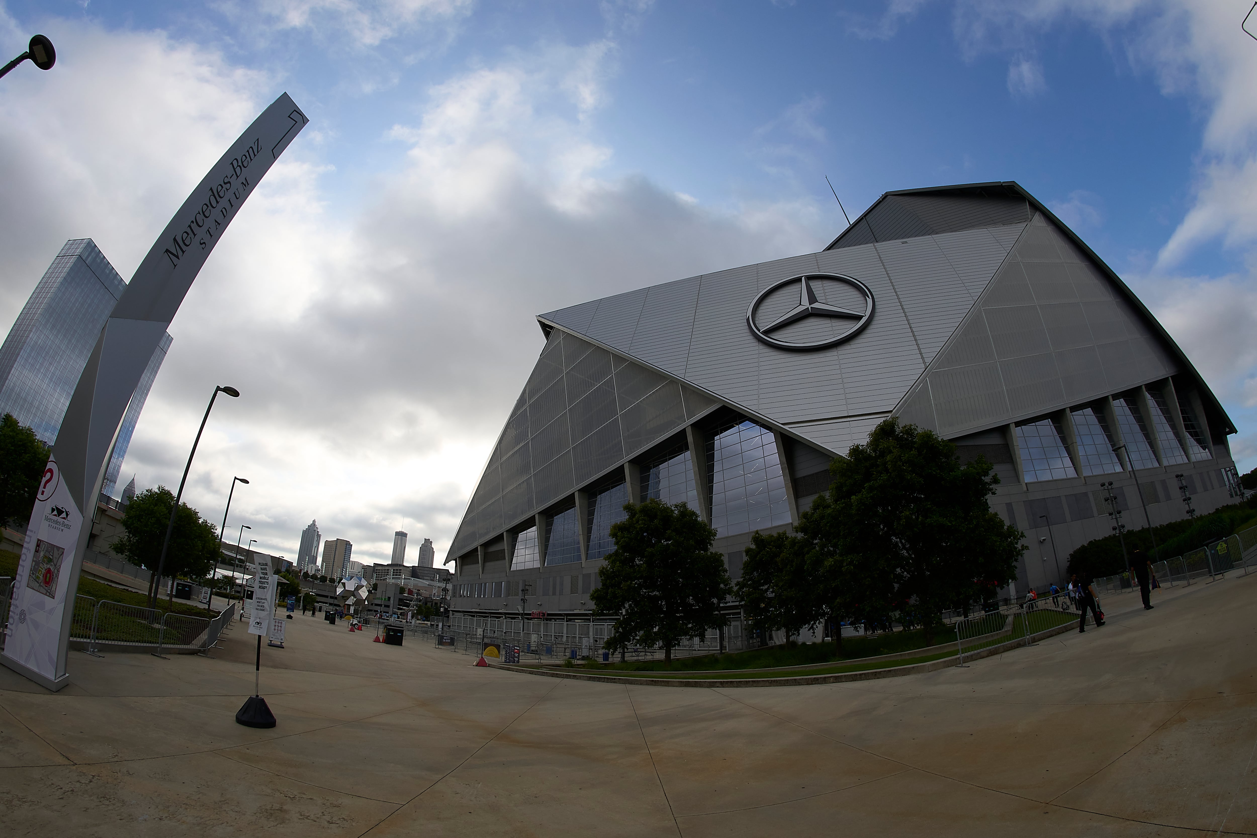 Mercedes-Benz Stadium, casa del Atalanta. (Photo by Jose Breton/Pics Action/NurPhoto via Getty Images)