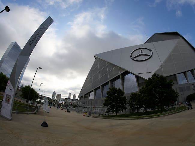 Mercedes-Benz Stadium, casa del Atalanta. (Photo by Jose Breton/Pics Action/NurPhoto via Getty Images)