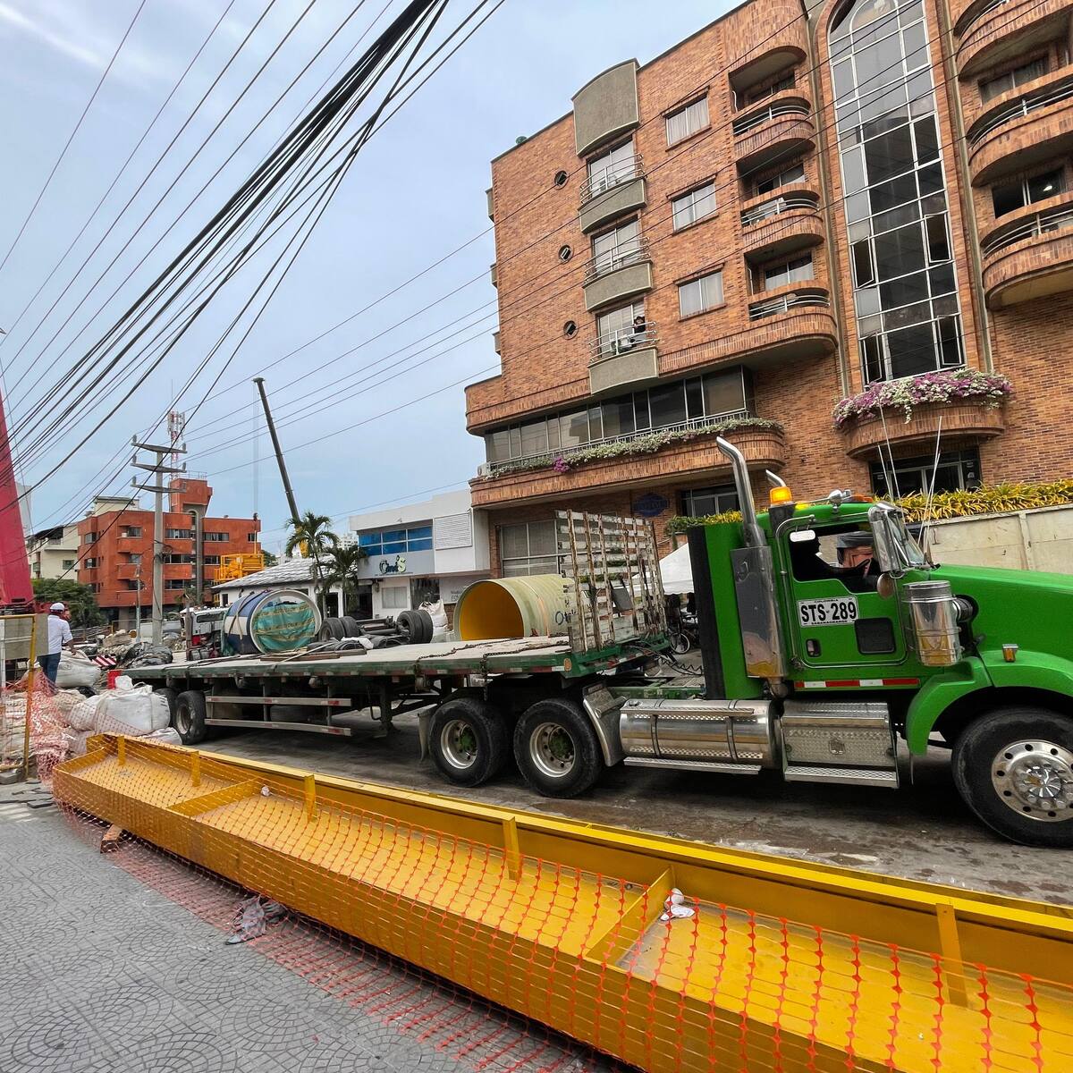 Llegó a Barranquilla máquina tuneladora para canalización del arroyo de la calle 85: así funcionará