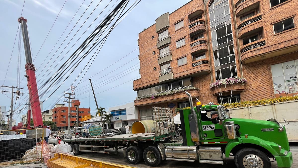 Llegó a Barranquilla máquina tuneladora para canalización del arroyo de la calle 85: así funcionará