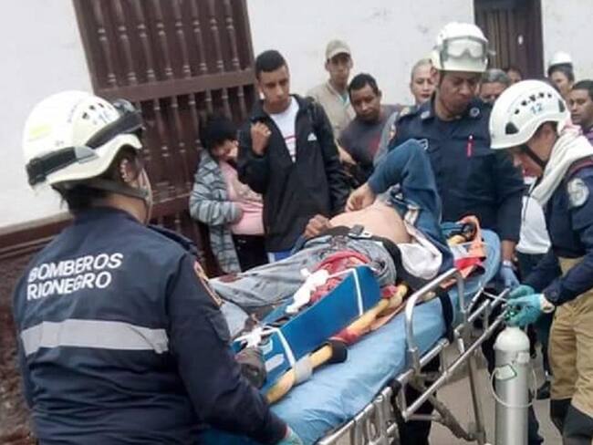 Conductor borracho atropelló a peatón en Rionegro, Antioquia