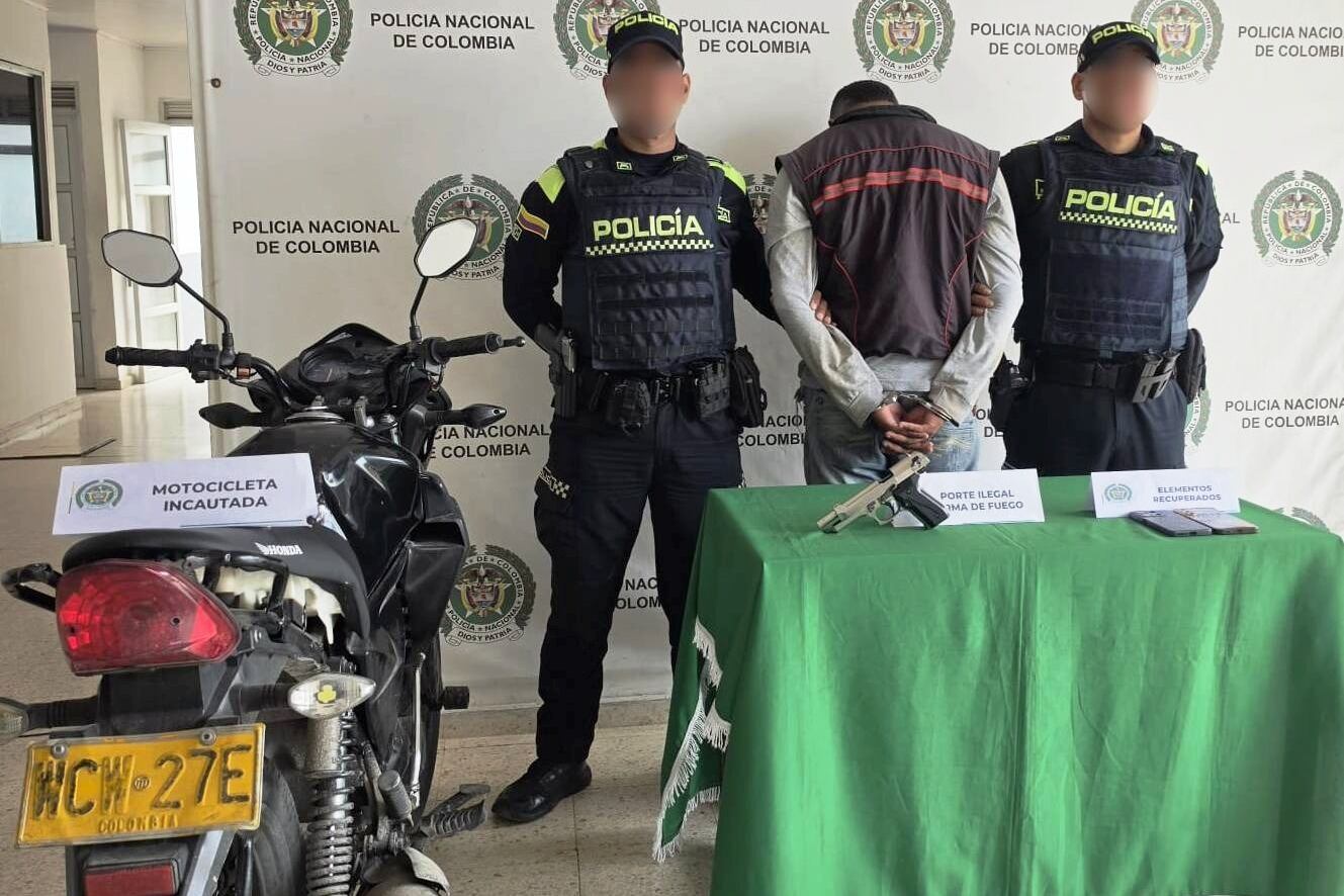 Capturado presunto asaltante cuando pretendía huir de las autoridades en Cartagena