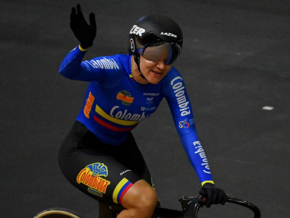 Martha Bayona se cuelga la medalla de oro en la Copa de Naciones de Pista