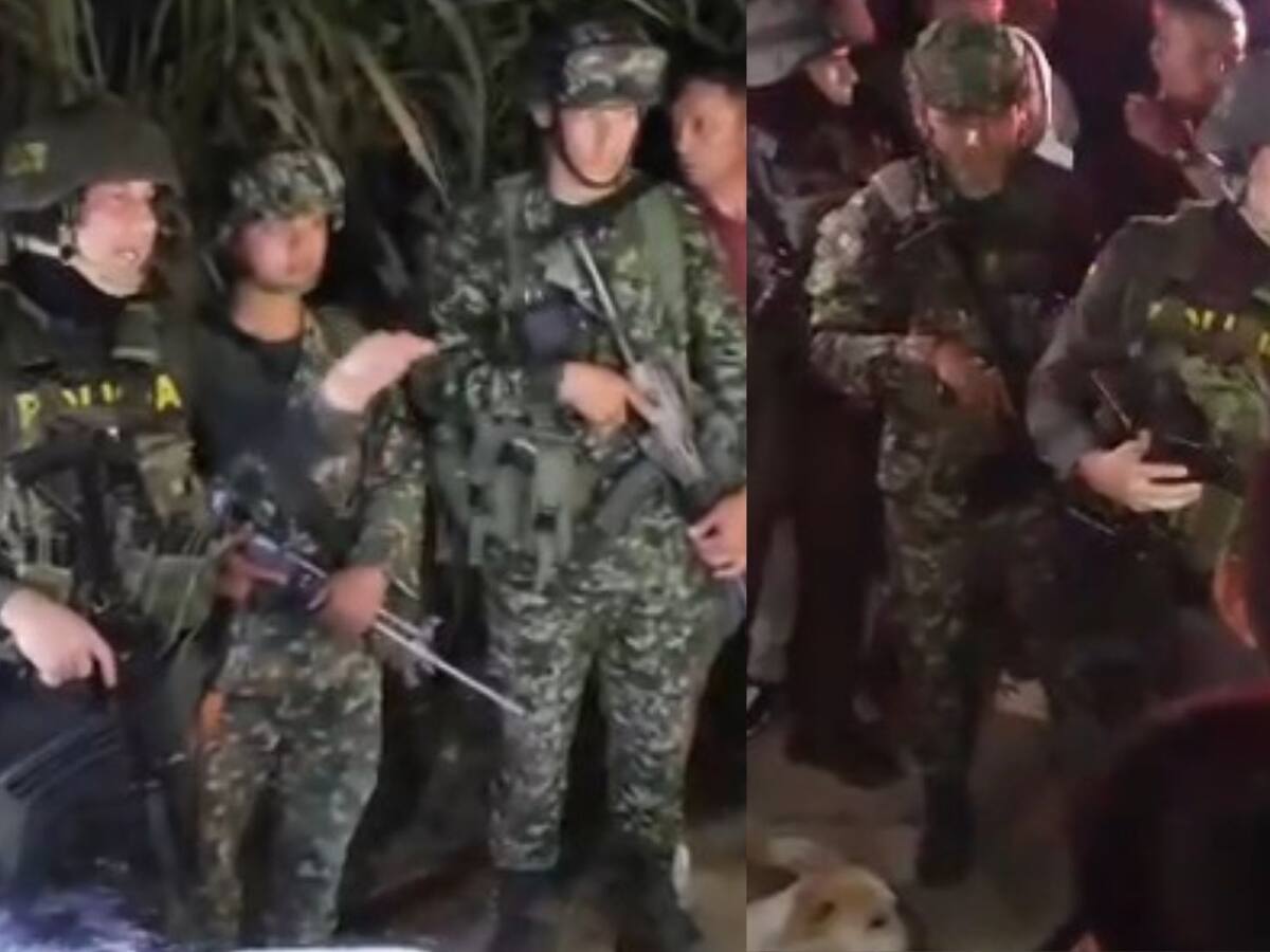 Policías y militares retenidos tras la muerte de un hombre en puesto de control en Cauca