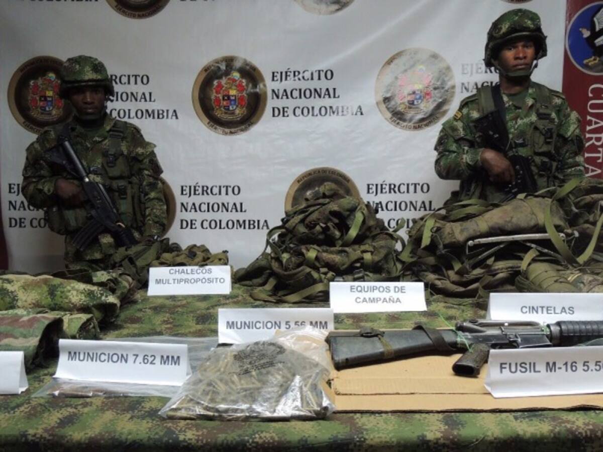 Dos integrantes del Clan del Golfo fueron neutralizados en las últimas horas