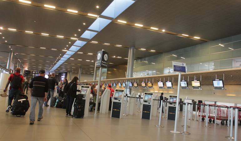 Aeropuerto El Dorado.
