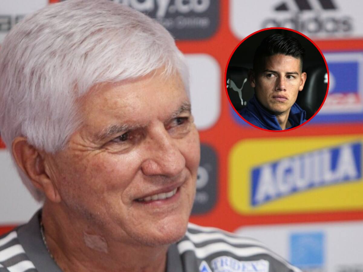 Julio Comesaña habló del posible fichaje de James al Junior: contundentes palabras