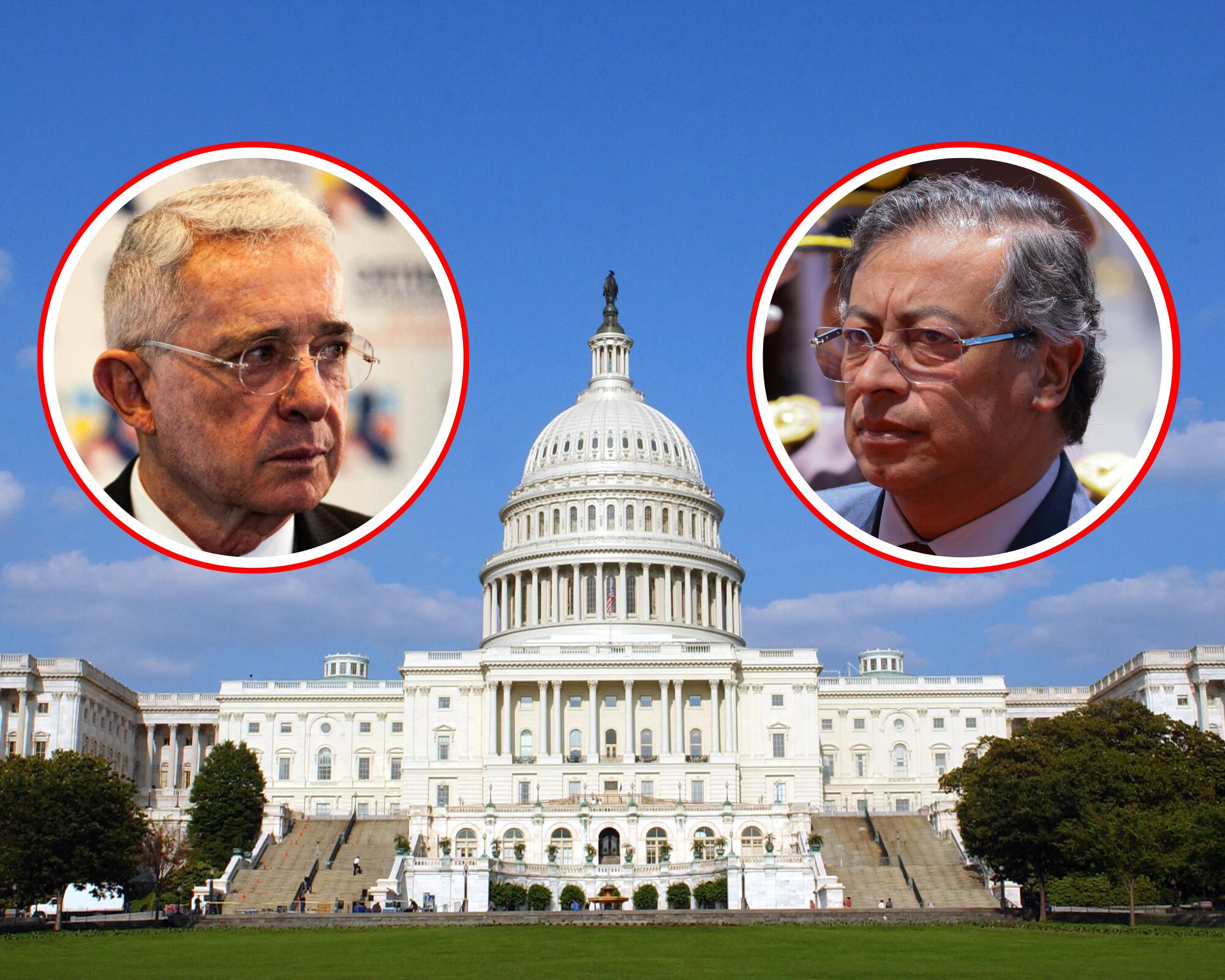 Aunque las visitas estaban previstas desde hace algunos meses, el encuentro de legisladores con funcionarios del gobierno Petro y líderes de la oposición, particularmente miembros del Centro Democrático, se realiza en medio de la coyuntura del fallo en contra del expresidente Álvaro Uribe Vélez.
(Foto:   Caracol Radio / Getty)