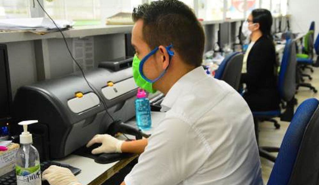 Atención en las oficinas del Tránsito de Cartagena