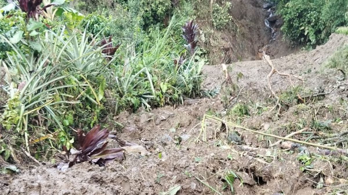 Lluvias causan afectaciones en tres viviendas y varias vías en Pensilvania, Caldas