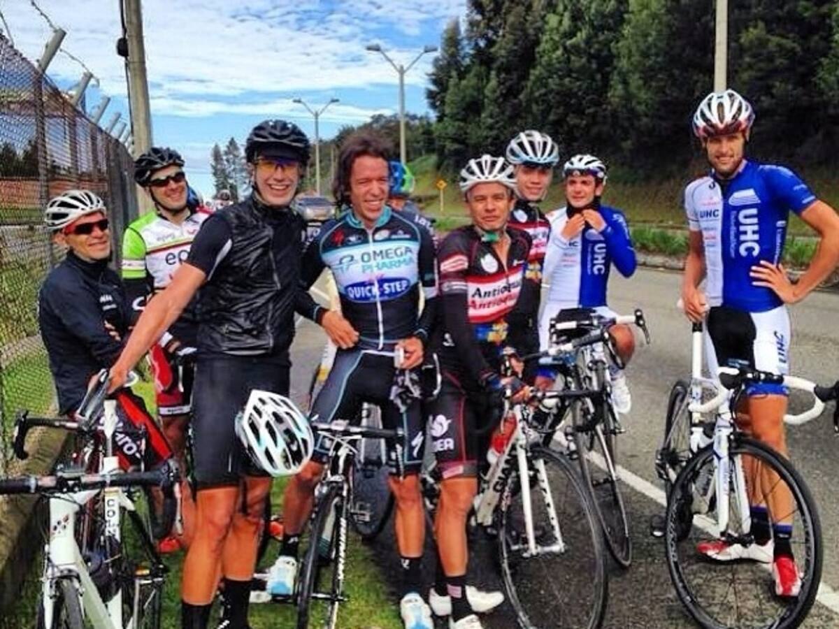 Rigoberto Urán entrena en su tierra antioqueña