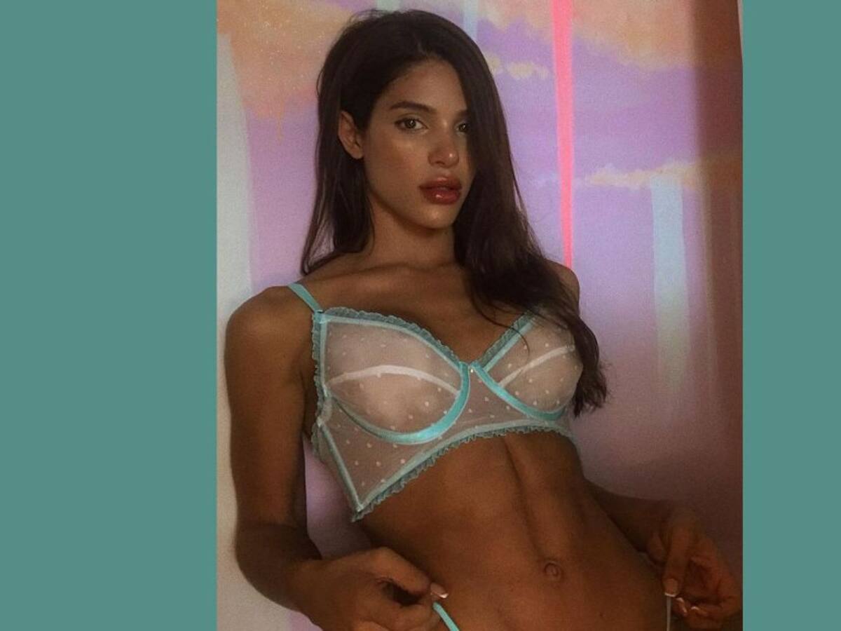 Mara Cifuentes causó furor por candentes fotos en lencería negra