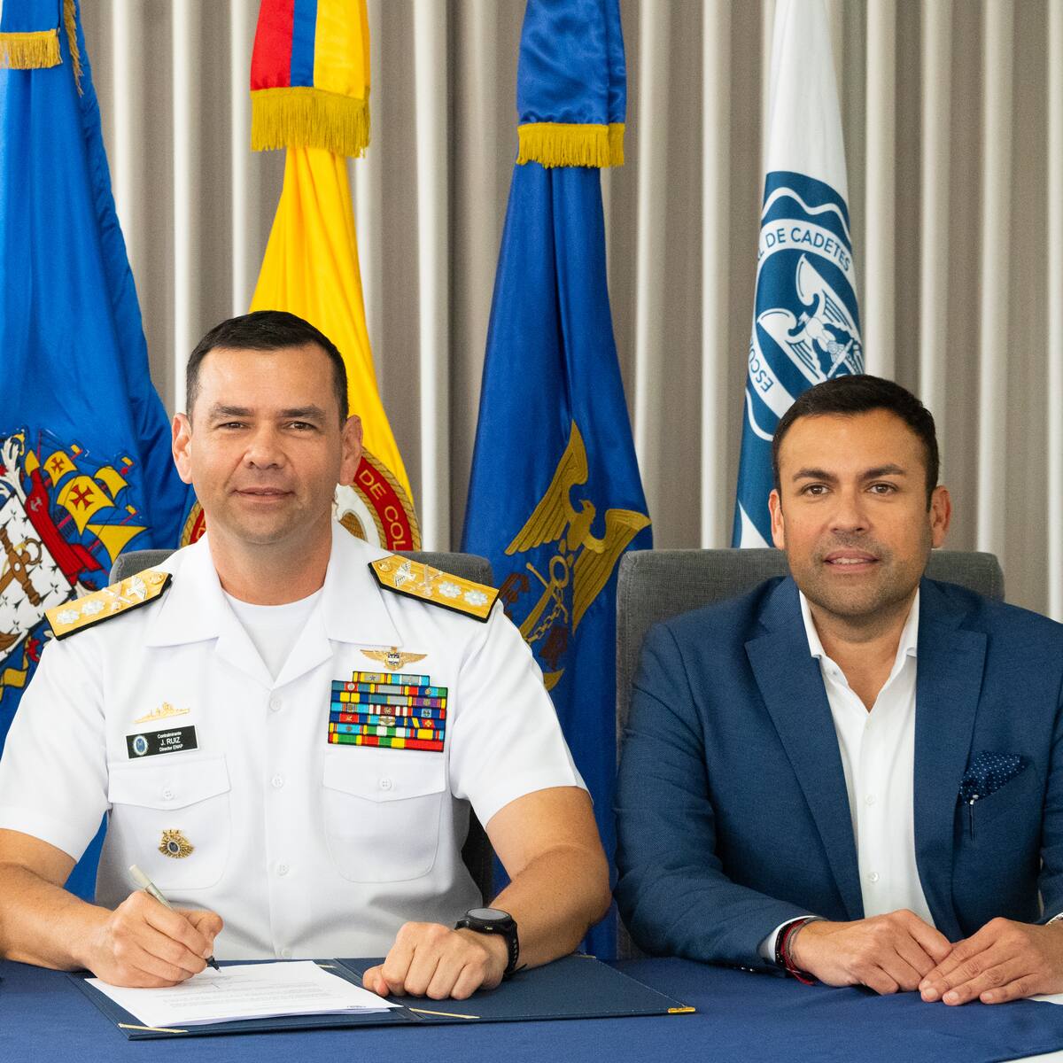 Escuela Naval Almirante Padilla firmó convenio para mejorar formación de cadetes y estudiantes