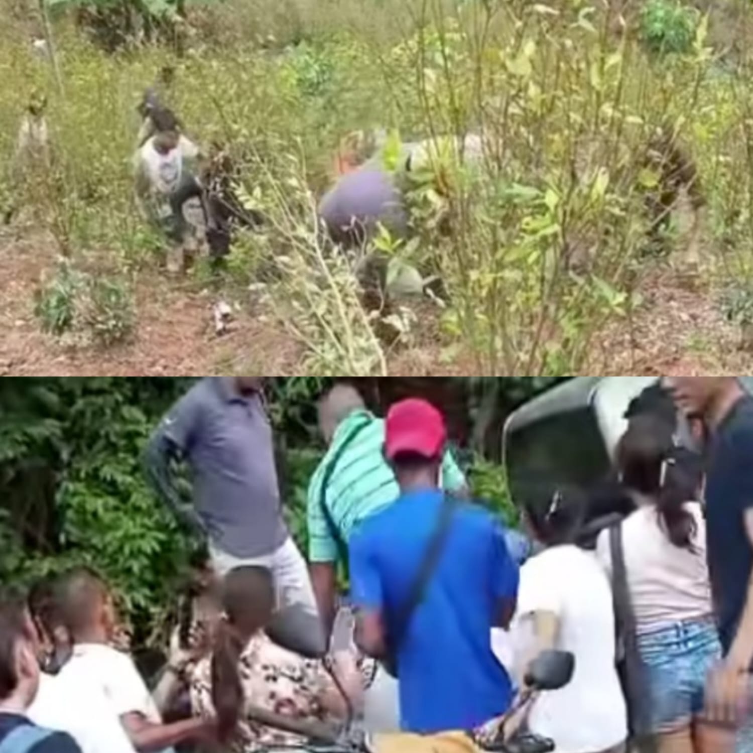 Accidente de tránsito en el Catatumbo / Foto: Fragmentos vídeo