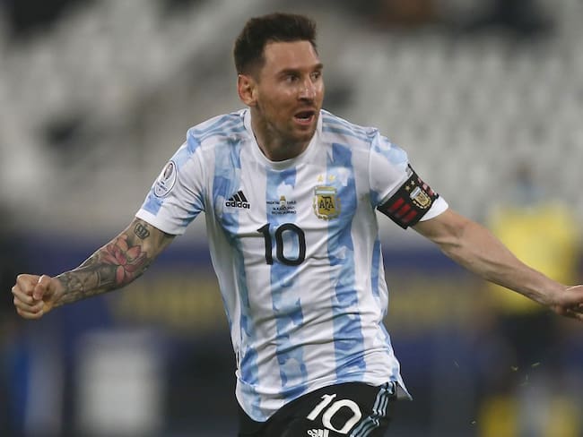 Messi y una celebración icónica que hizo recordar a Maradona