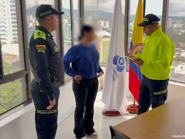 Mujer sentenciada por quemar a su pareja en Medellín- foto Fiscalía