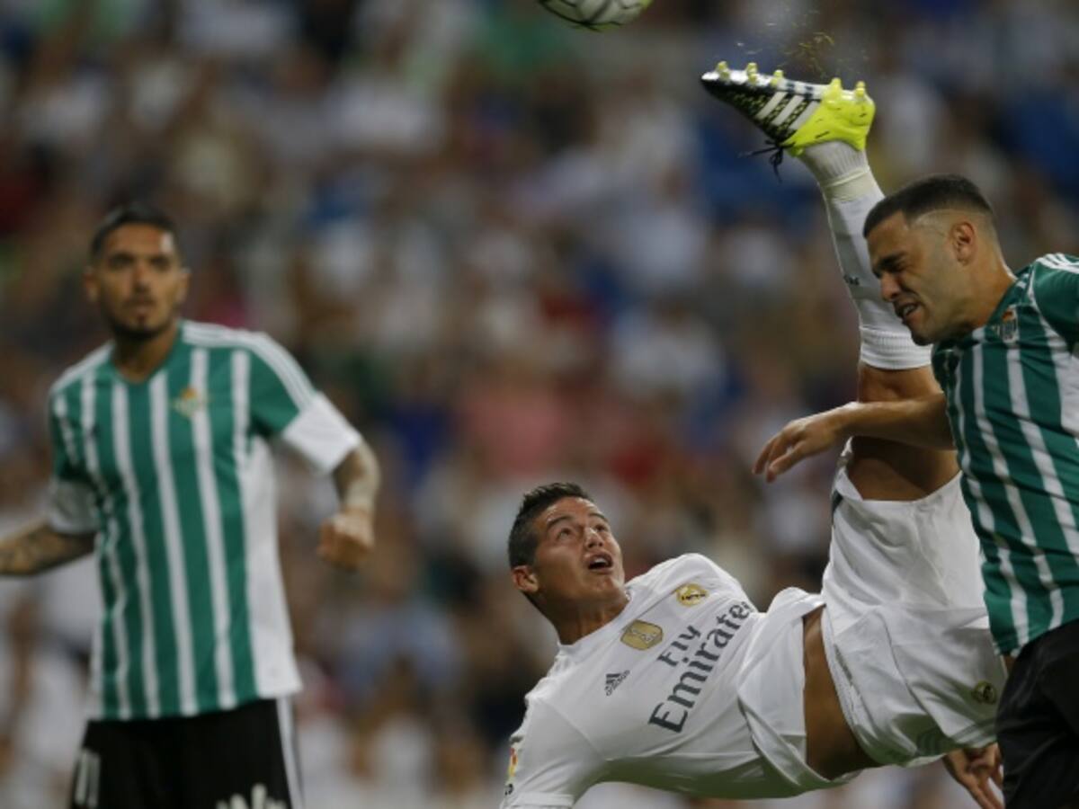 James Rodríguez ha marcado y asistido en sus últimos 9 partidos en el Bernabéu