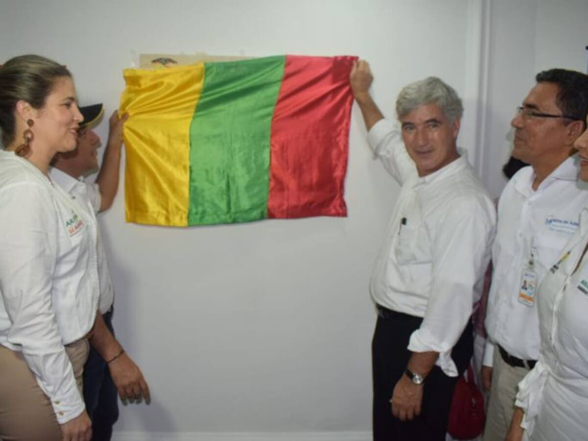 Minsalud develó placa del hospital del municipio de Arjona, Bolívar