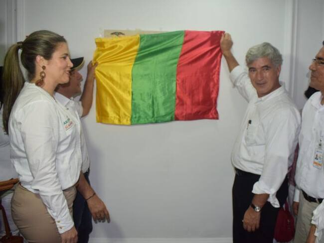 Minsalud develó placa del hospital del municipio de Arjona, Bolívar