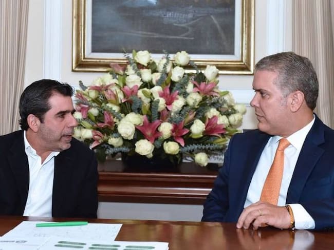 Char presenta a Duque seis proyectos estratégicos para Barranquilla
