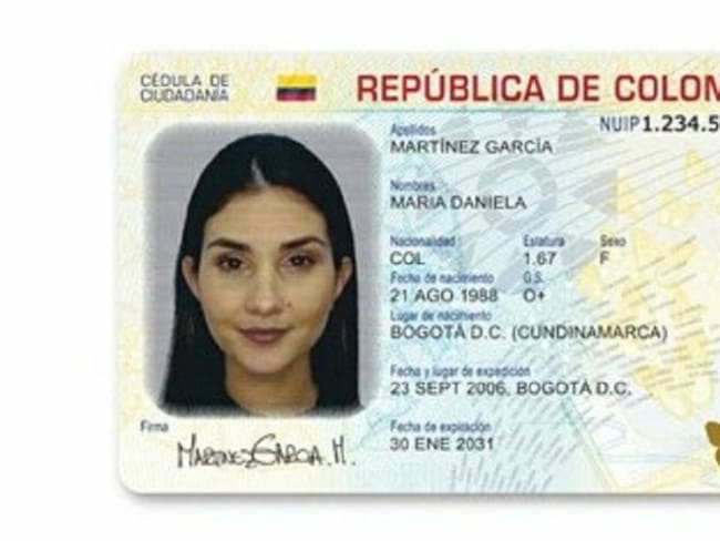 Cédula Digital / Colprensa - Registraduría Nacional