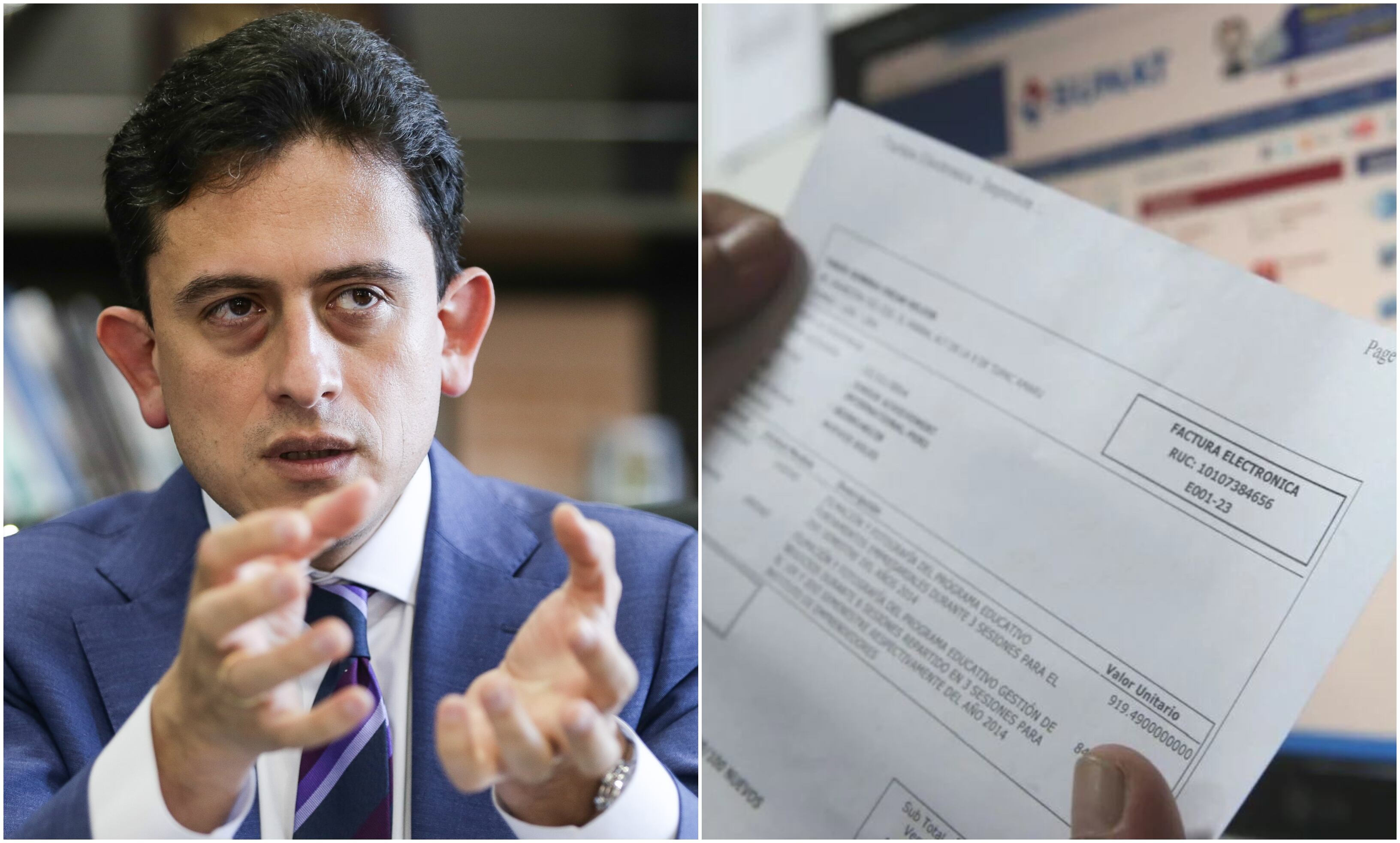 Luis Carlos Reyes, director de la Dian (Colprensa) y factura electrónica